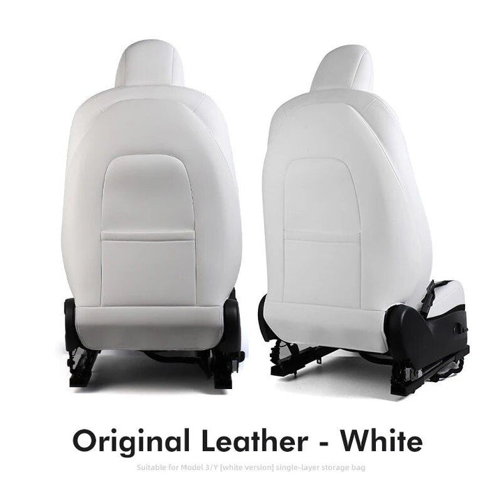 Luxury Microfiber Leather Car Seat Back Protector Pads
