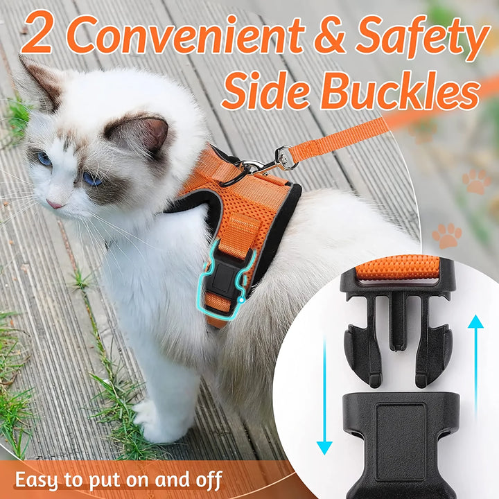 Escape-Proof Cat Harness & Leash