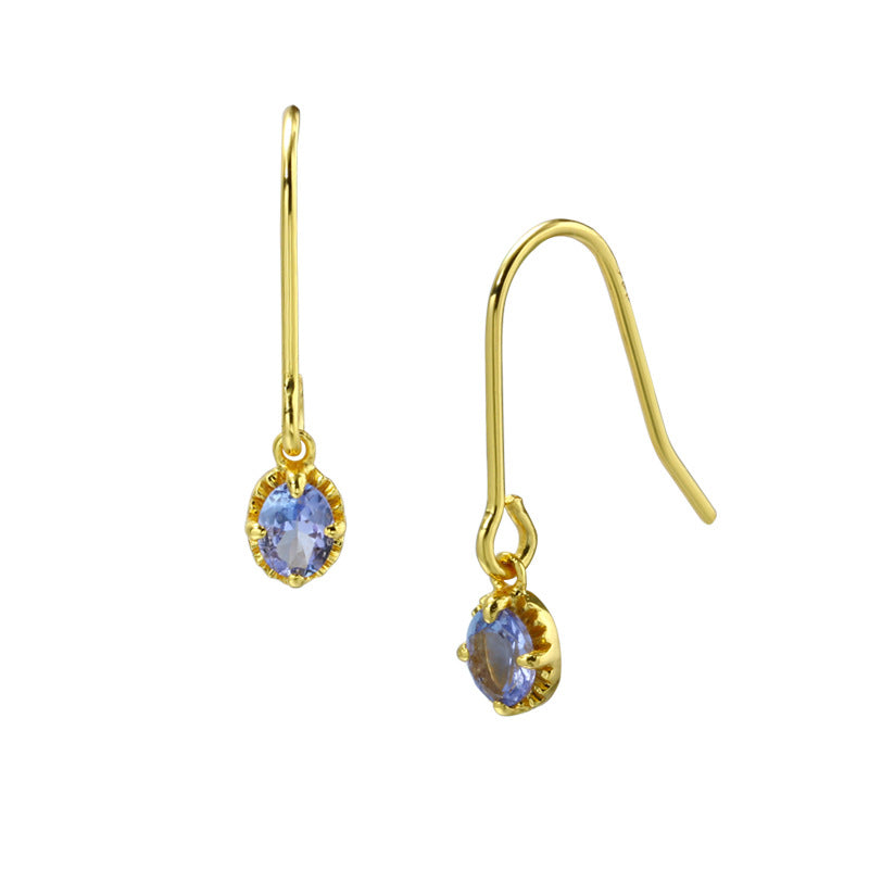 New Natural Tanzanite Earrings