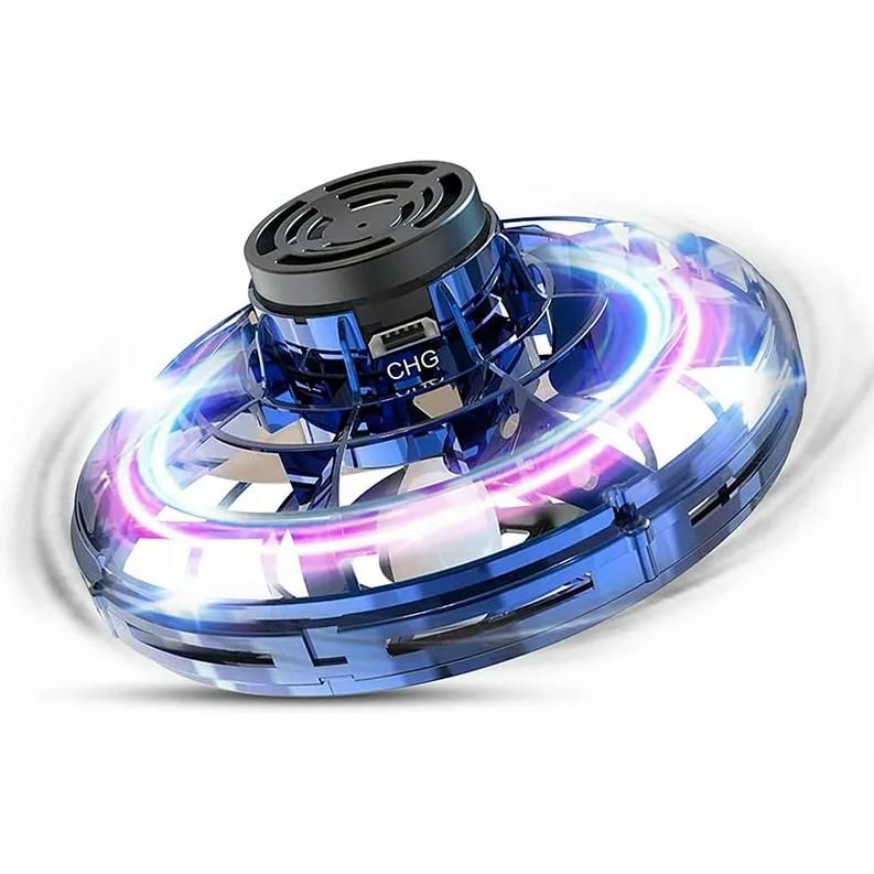 Mini Drone LED UFO Type Flying Helicopter Spinner