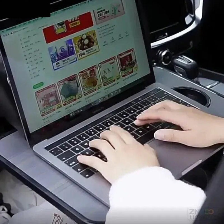 Multi-Functional Car Steering Wheel Desk Tray