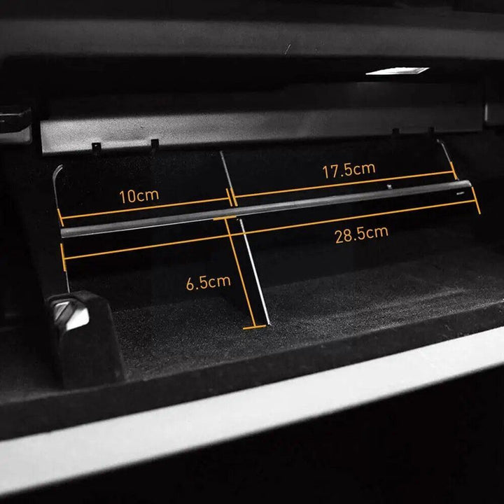 Layered Glove Box Storage Organizer for Tesla 2017-2021 Model 3Y