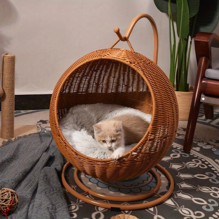 Hanging Cat Hammock Bed - Summer Window Perch for Cats