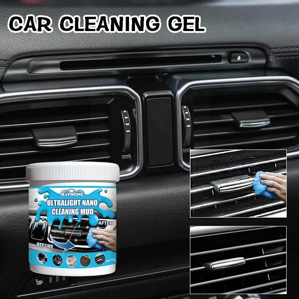 Multi-Use Car Vent and Electronics Cleaning Gel