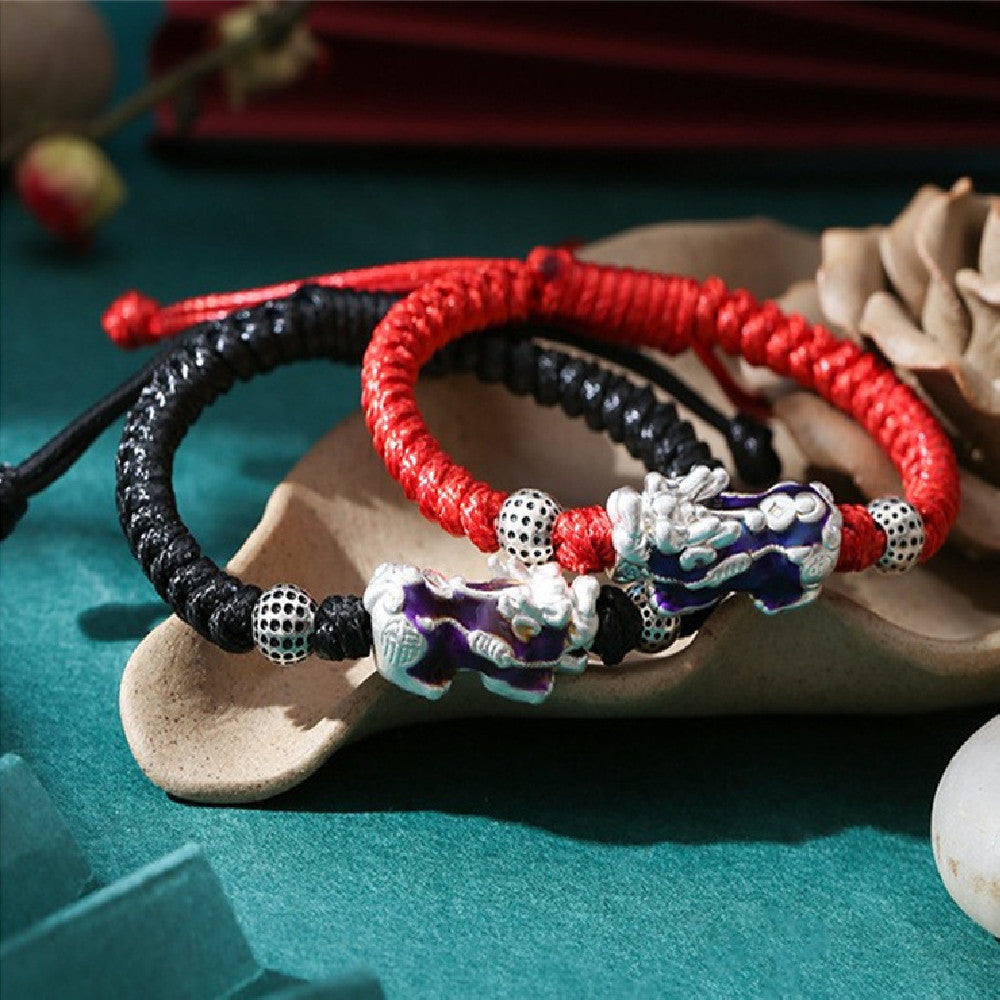 Temperature Sensing Color-changing Bracelet Pixiu Men's Bracelet