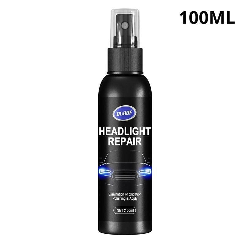 Car Headlight Restoration & Polishing Fluid Kit