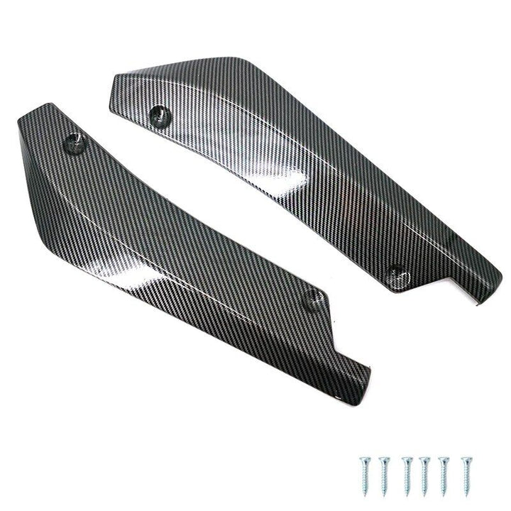 Universal Car Bumper Lip Spoiler with Carbon Fiber Look