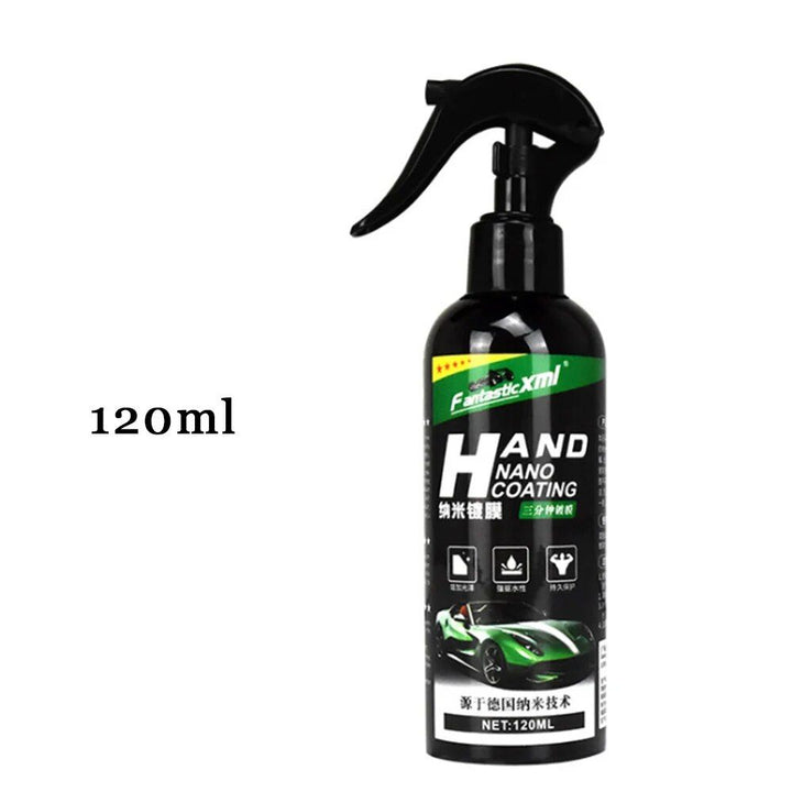 Nano Ceramic Car Coating Kit: Liquid Spray Polish Wax for Auto Detailing