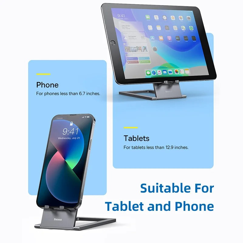 Aluminum Foldable Desktop Tablet & Laptop Stand
