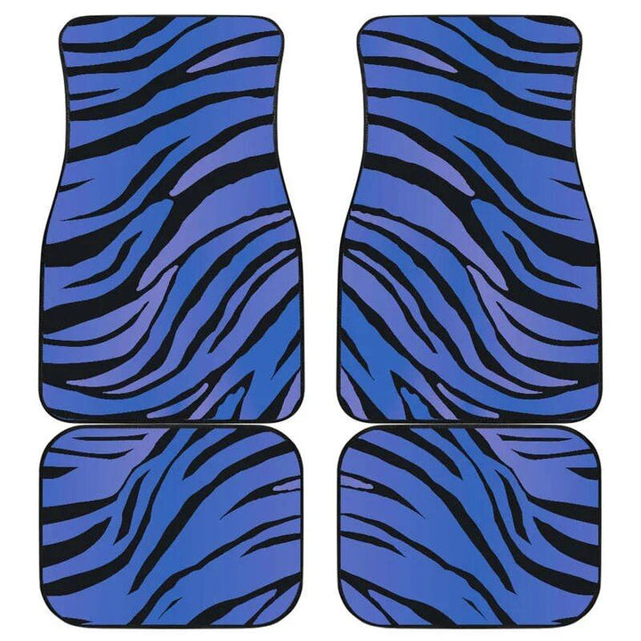 Zebra Patterned Heavy Car Floor Mats