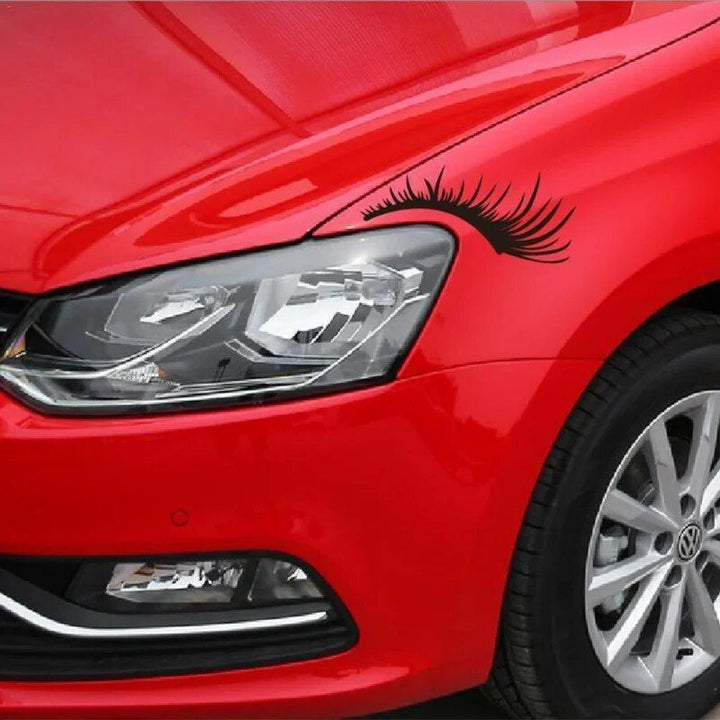 Reflective Car Headlight Eyebrow Stickers