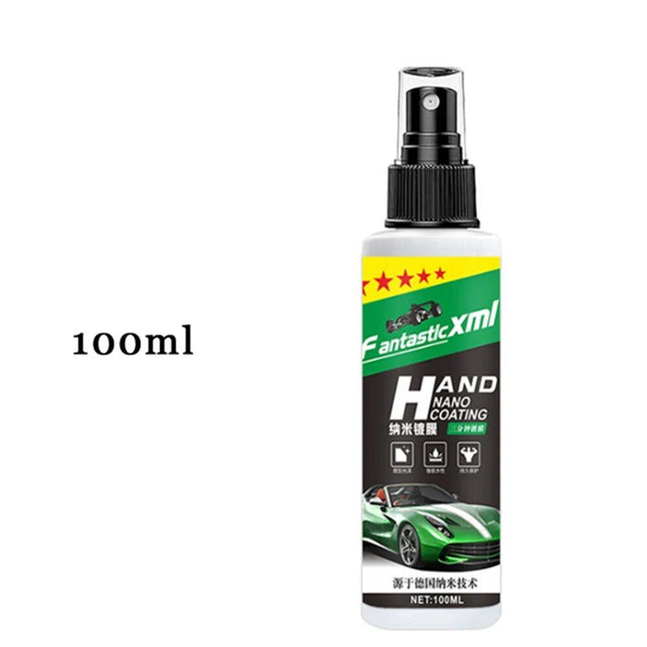 Nano Ceramic Car Coating Kit: Liquid Spray Polish Wax for Auto Detailing