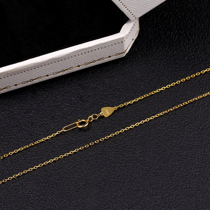 Rough Cross Pattern Naked Chain Is Versatile