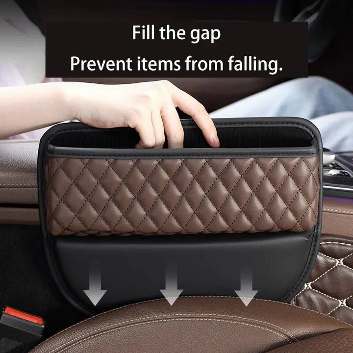 Universal Car Seat Gap Organizer – Storage Pocket Box for Vehicle Side Seats