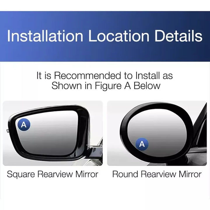 Rotatable Car Blind Spot Mirror