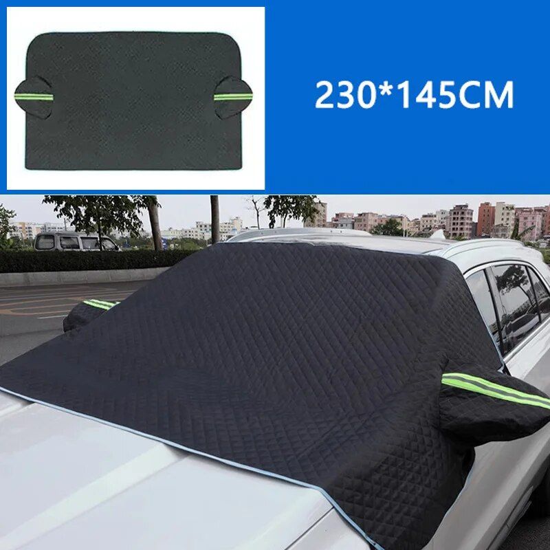 All-Season Car Windshield Protector Cover - Oxford Cloth Snow, Ice, and Sun Shield