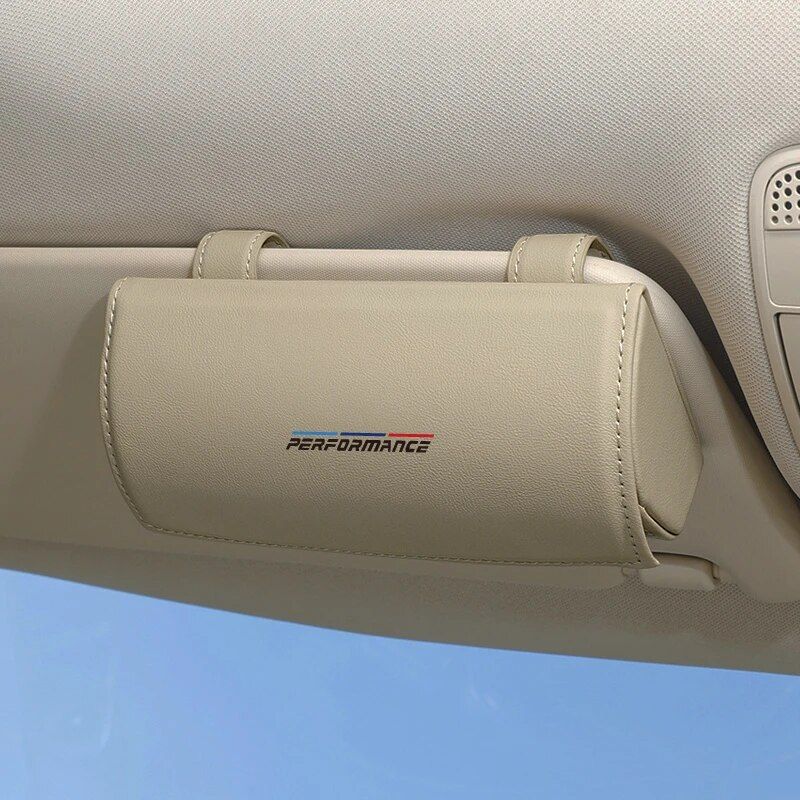 Luxury Car Sun Visor Sunglasses Holder