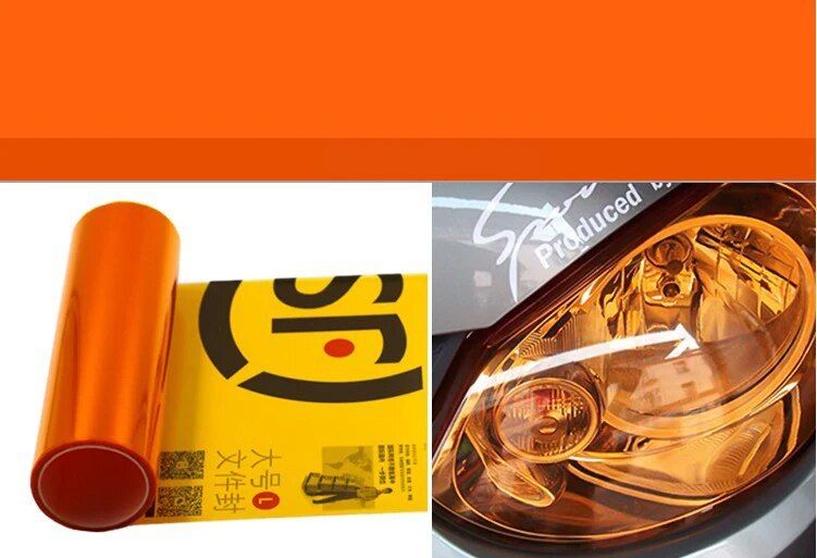 Premium PVC Car Headlight Tint Film