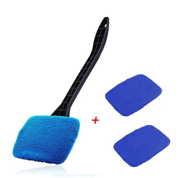 360° Rotating Microfiber Car Window Cleaner Brush Kit