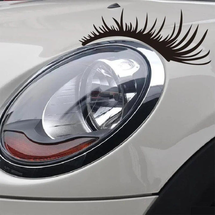 Reflective Car Headlight Eyebrow Stickers