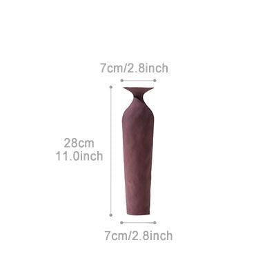 Nordic Art Plain Embryo Ceramic Vase Ornaments - MRSLM