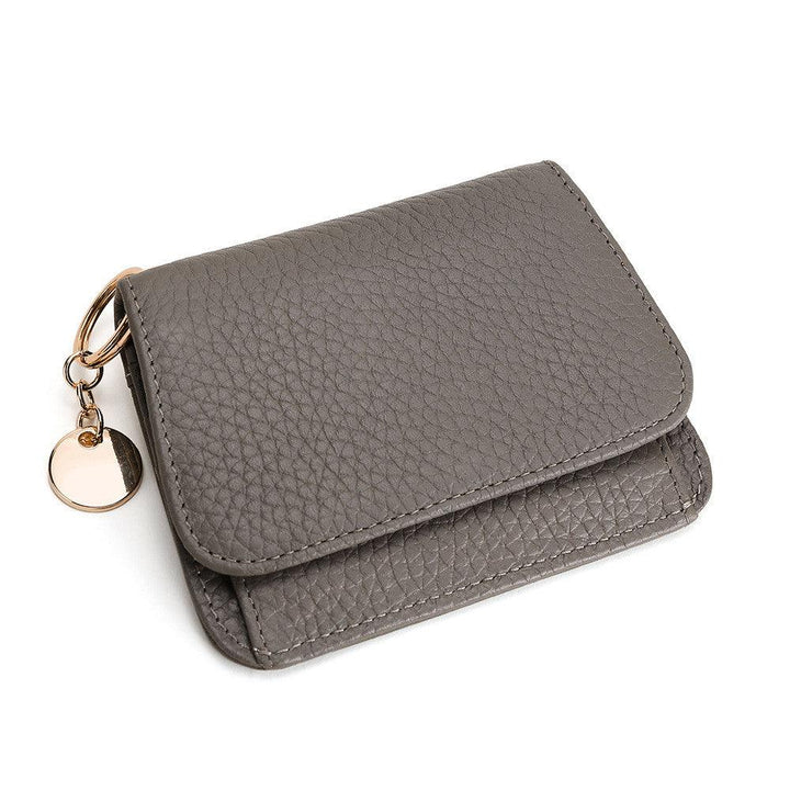 Fashion Cowhide Small Cute Zipper Coin Purse - MRSLM