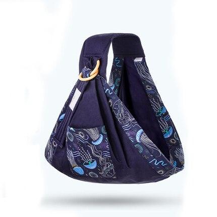 Baby Wrap Carrier Sling Adjustable Infant Comfortable Nursing Cover Soft Breathable Breastfeeding Carrier - MRSLM