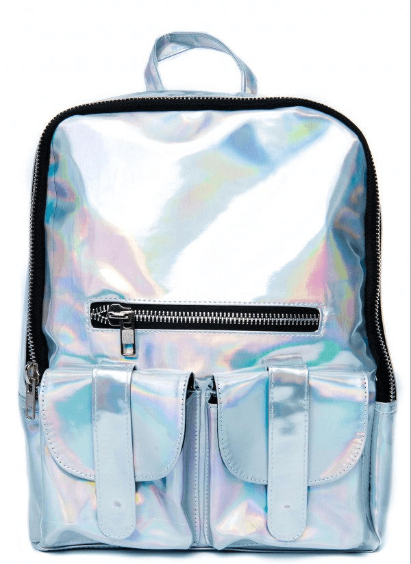 Laser bag dead fly shoulder bag Harajuku personality backpack - MRSLM