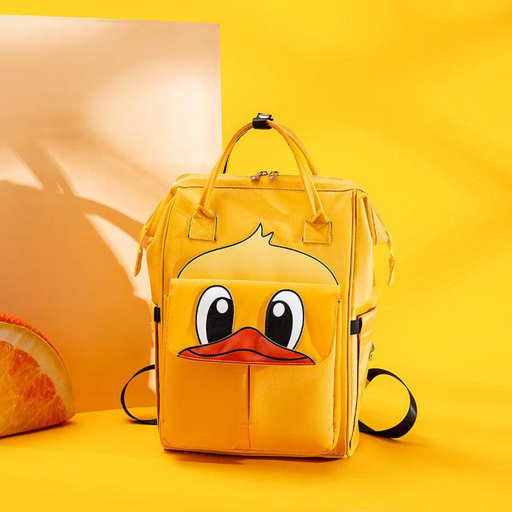 Little Yellow Duck Backpack Simple Handbag - MRSLM