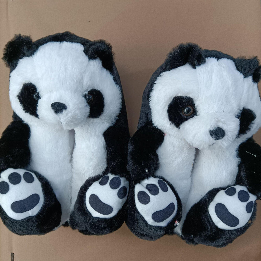 Fashion Trend Cute Panda Slippers Doll - MRSLM