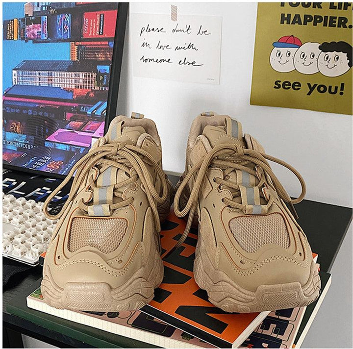 Fashion Vulcanized Shoes Men Women Chunky Sneakers - MRSLM