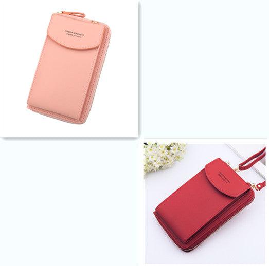 Mobile Phone Bag Zipper Women Diagonal Bag - MRSLM