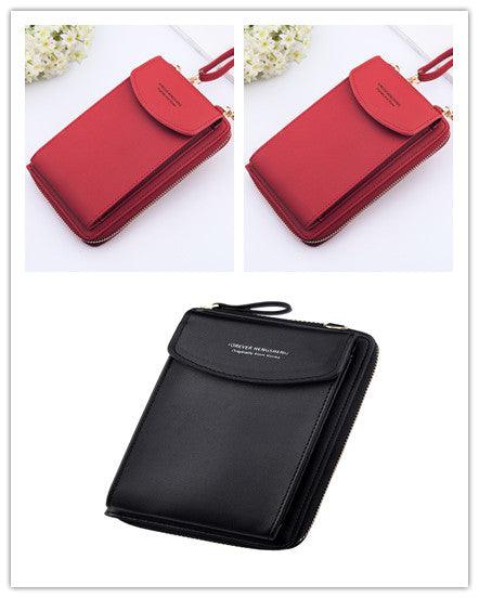 Mobile Phone Bag Zipper Women Diagonal Bag - MRSLM