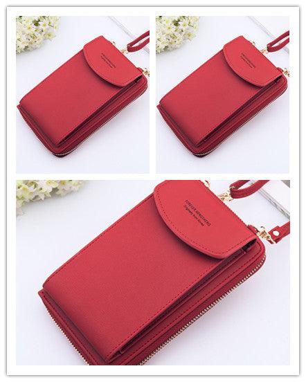 Mobile Phone Bag Zipper Women Diagonal Bag - MRSLM