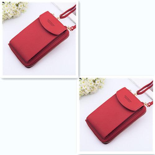 Mobile Phone Bag Zipper Women Diagonal Bag - MRSLM