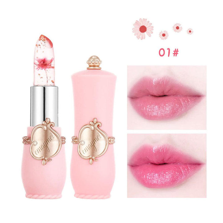 Maymei Moisturizing Lip Balm Dried Flower Color Changing Lipstick - MRSLM