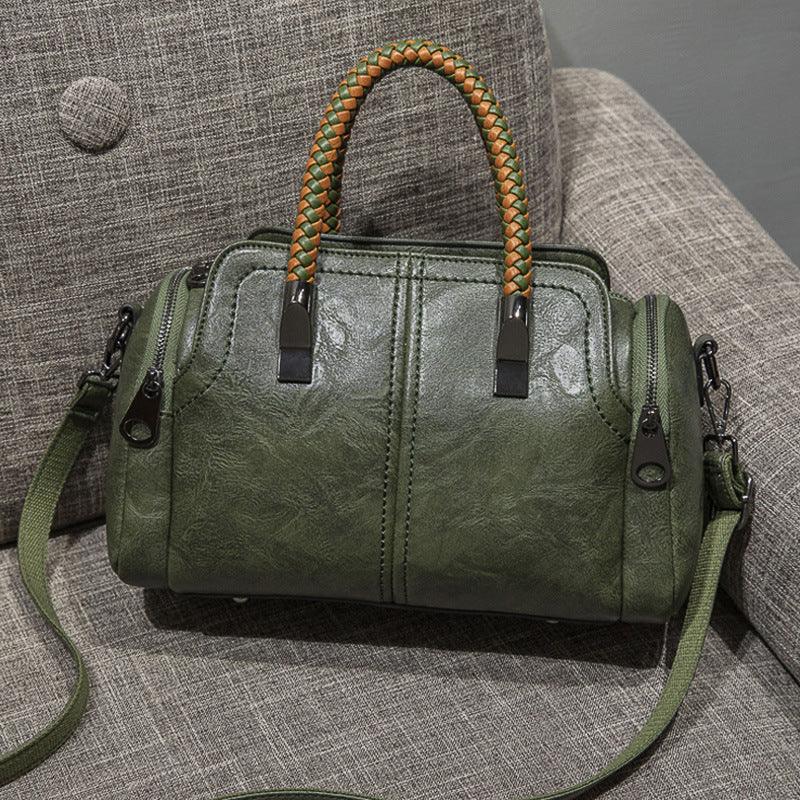 Casual Woven Handbag Bag Female Texture Single Shoulder - MRSLM