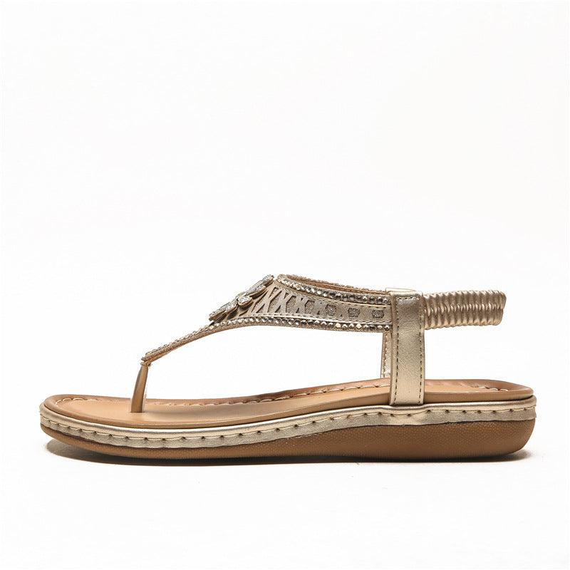 Sub-fashion Flat-bottomed Flip Flops - MRSLM