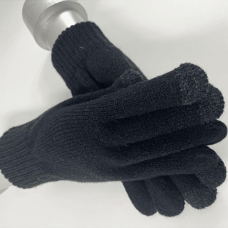 Multi-Piece Knitted Scarf Hat and Gloves Three-Piece Set - MRSLM