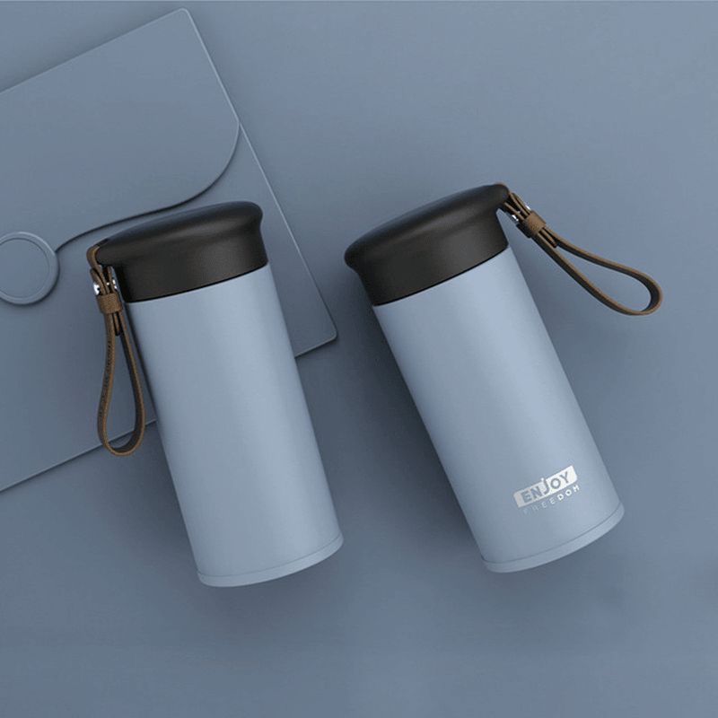280ML Double Wall Stainless Steel Vacuum Flasks Car Water Cup Coffee Tea Travel Mug Bottle - MRSLM