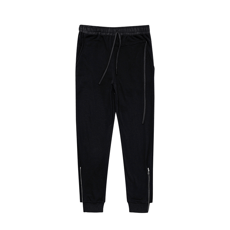 High Street Zip and Fleece Sweatpants Fashion - MRSLM