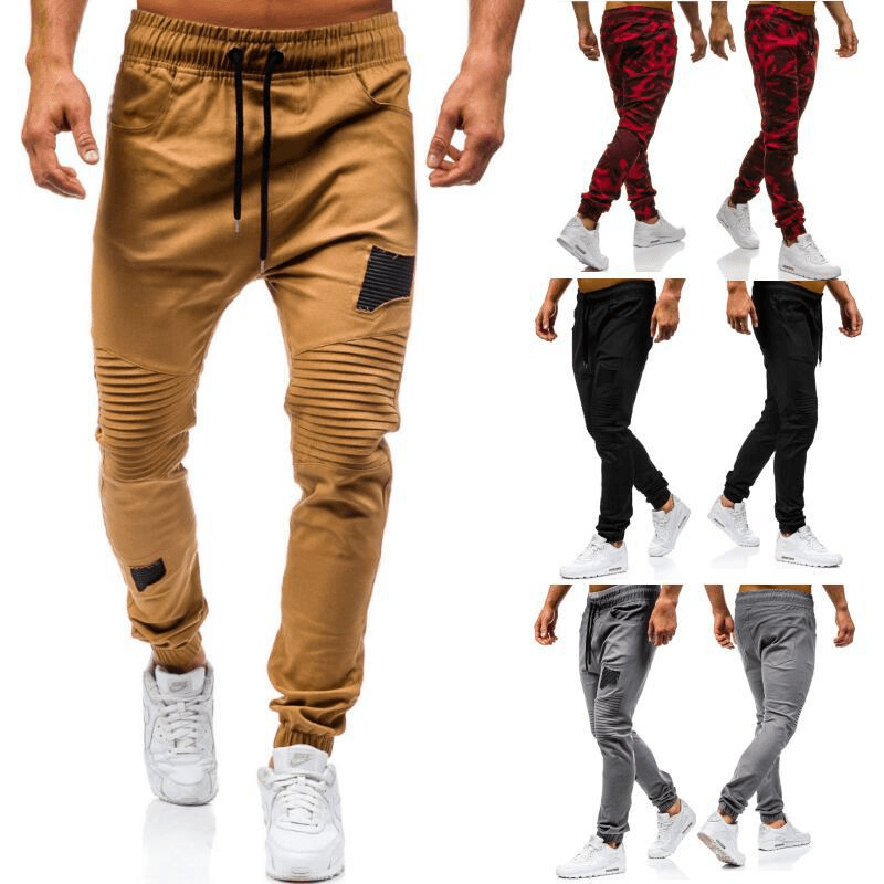 Jogger Pants Men Fitness Bodybuilding Gyms Pants Trousers - MRSLM