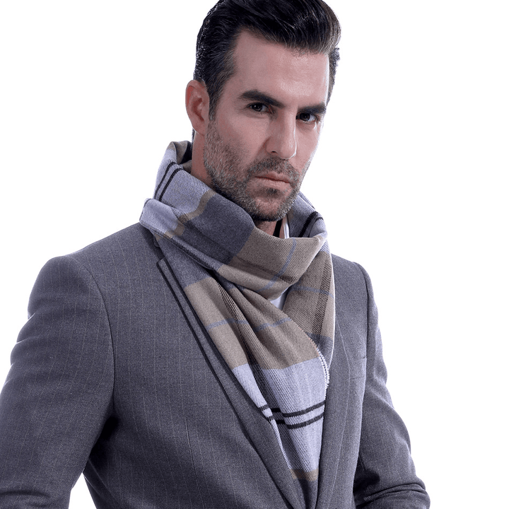 Man Scarf Male Middle-Aged Student - MRSLM