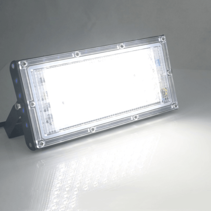 XANES® 50W RGB LED Flood Light AC 220V 230V 240V Outdoor Floodlight Spotlight IP65 Waterproof LED Street Lamp Landscape Lighting - MRSLM