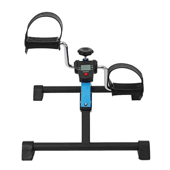 Home Indoor Fitness Bike Anti-Slip Pedal LCD Display Bike Leg Arm Exercise Mini Leg Rehabilitation Cycling Exercise Tools - MRSLM