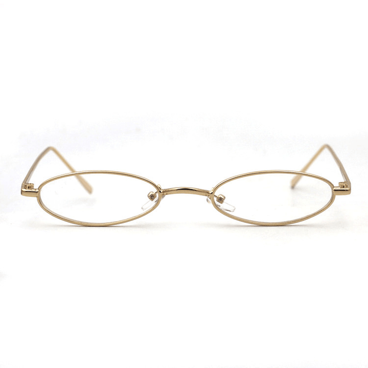 Trendy New Sunglasses Small Frame Oval Sunglasses Fashion Trendy Individual Capsule Sunglasses - MRSLM