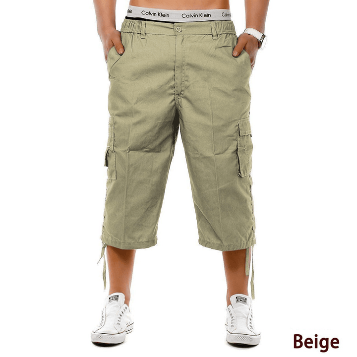 Summer Men'S 7-Point Multi-Pocket Military Pants Cross-Border Men - MRSLM