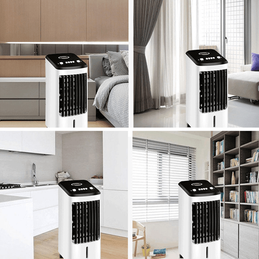 70W Air Conditioner Fan Ice Humidifier Cooling Fan Bedroom Portable Water Cooler - MRSLM
