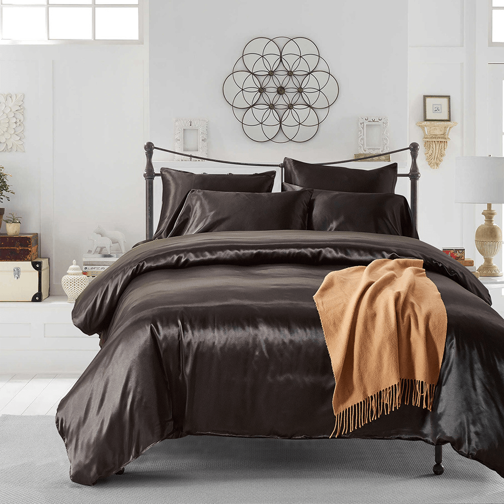 Bedding Sets Home Textile King Size Bed Set Bedclothes Duvet Cover Flat Sheet - MRSLM