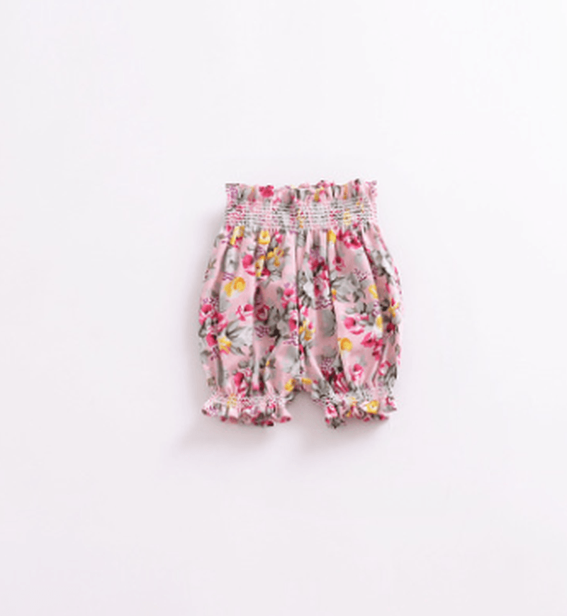 Children'S Small Floral Lantern Shorts - MRSLM
